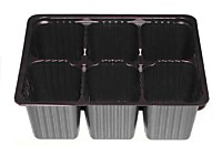 Кассета для рассады 6 ячеек 198*130