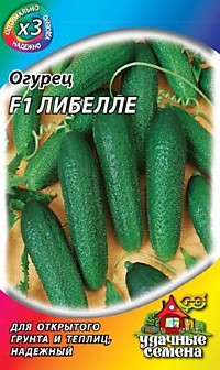 Огурец Либелле F1 0,5 г ХИТ х3